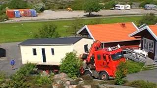 Volvo oversize truck goes uphill [upl. by Aznaed]