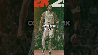 Jayson Tatum on cover of nba 2k nba basketball jasontatum nba2k celtics [upl. by Hgieleak]