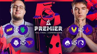 BLAST Fall Final 2024 Day 1 NAVI vs Falcons G2 vs FaZe Vitality vs Astralis Spirit vs Liquid [upl. by Aikimat]