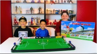 TIPP KICK TABLETOP SOCCER GAME IT GOES TO PENALTY KICKS TO WIN [upl. by Stag]