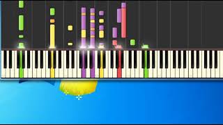 John Anderson Seminole Wind Synthesia Piano Piano Tutorial Synthesia [upl. by Niran5]