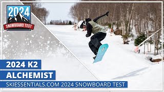 2024 K2 Alchemist  SkiEssentialscom Snowboard Test [upl. by Nemraciram]