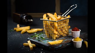 Coated french fries with Rosenqvists Food Technologies [upl. by Oznerol]