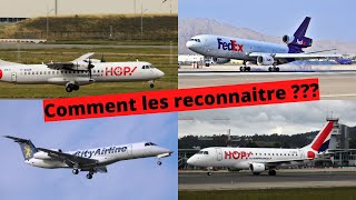 Comment reconnaitre les avions hors Boeing et Airbus facilement [upl. by Annoved58]