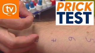 El prick test o pruebas cutáneas de la alergia [upl. by Eivad874]