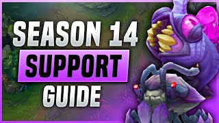 Season 14 Support Guide  Best wards for lane Void Grub rotation Vision tips amp tricks [upl. by Martinson]