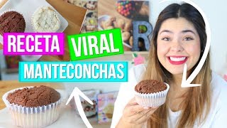 ¡MANTECONCHAS RECETA DEL FAMOSO PAN VIRAL  RebeO [upl. by Sloane]