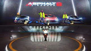 Asphalt 8 Multiplayer TRION NEMESIS vs Faraday Future FFZER01 vs KTM 1290 Super Duke R [upl. by Viole599]