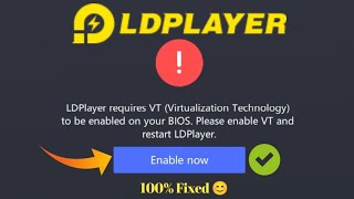 LDPlayer requires VT Virtualization Technology to be enabled on your BIOS LDPlayer Virtualization [upl. by Ragland]