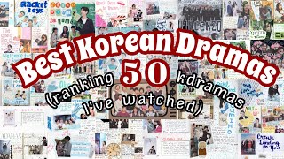 Best Korean Dramas ranking 50 kdramas [upl. by Greyso]