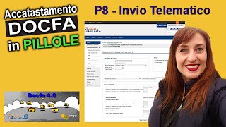 Invio telematico SISTER della dichiarazione DOCFA [upl. by Adest]