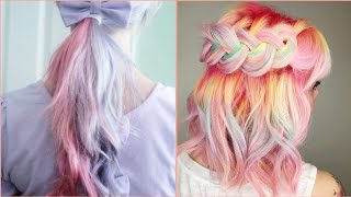 IMPRESSIVE TWO TONE HAIR COLOR COLLECTION [upl. by Hamilton]