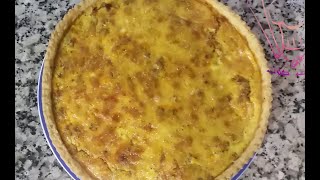 اروووووووع كيش بالدجاج شهي جدا Quiche au poulet [upl. by Nnaycart374]