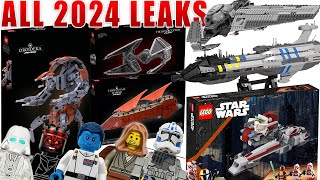 ALL LEGO STAR WARS 2024 SET LEAKS Clone Troopers UCS Sets AHSOKA Jedi Bob amp MORE [upl. by Obadias146]