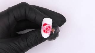 TUTO Step By Step Nail Art Gel Waterway  Peggy Sage [upl. by Broadbent]