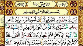 Surah Yaseen  quran tilawat  Episode 79  Surah yasin Surah Rahman Full with Arabic HD سورہ یٰس [upl. by Yeung56]