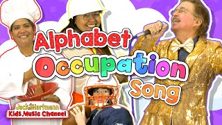 Alphabet Occupation Song  Jack Hartmann [upl. by Hammerskjold]