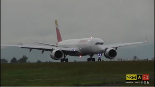 Primer A350 en Costa Rica  IBERIA [upl. by Ahsilla]