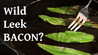 How to make quotwild leek baconquot and a foraging ID challenge [upl. by Puttergill]