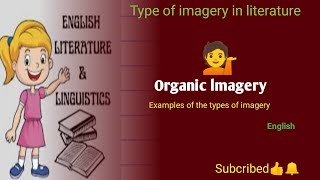 Organic Imagery  explained in detail [upl. by Rialc]