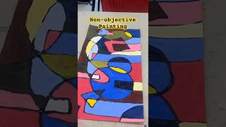 Nonobjective painting art drawing artideas artprojectideas painting [upl. by Essiralc612]