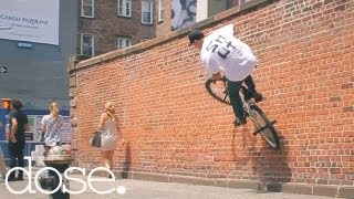 Ed Wonkas Freestyle Fixed Gear Takeover NYC [upl. by Yerrok]