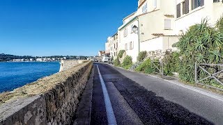 Antibes France Côte dAzur Walk in the Old Town Early Morning [upl. by Raskind680]