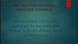 AWS VPC to VPC Peering in two different regions  Cross region VPC Peering  AWS Hands on lab 2023 [upl. by Enicar18]