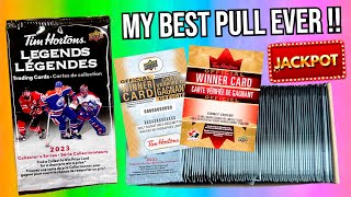 TIM HORTONS HOCKEY CARDS ARE BACK Early Release  Opening 100 Packs of New Tim Hortons Hockey Cards [upl. by Ahsinauq607]