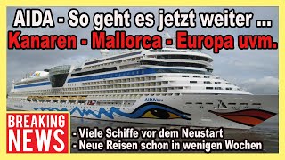 🔴 Neue AIDA Reisen ab November  OrientKanarenEuropa Kreuzfahrten usw [upl. by Ponton]