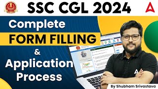 SSC CGL FORM FILLING 2024  SSC CGL FORM KAISE BHARE  SSC CGL APPLY ONLINE 2024 [upl. by Hopkins]