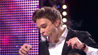 INSANE Magician on GOT TALENT SHOW [upl. by Aymahs]