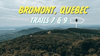 Bromont Quebec Mountain Biking Trails 7 amp 9 [upl. by Manvil]