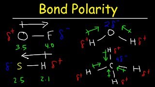 Bond Polarity Electronegativity and Dipole Moment  Chemistry Practice Problems [upl. by Elfstan664]