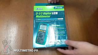 Tester multímetro Proskit MT5211  UNBOXING [upl. by Ellivro]