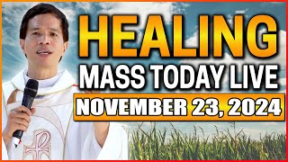 FILIPINO MASS TODAY LIVE HEALING MASS  NOVEMBER 23 2024  Fr Joseph Fidel Roura [upl. by Amelie]