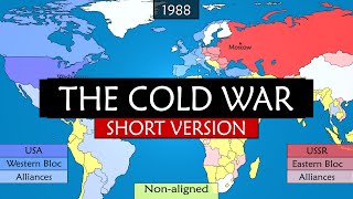 The Cold War  Summary on a Map [upl. by Dowell242]