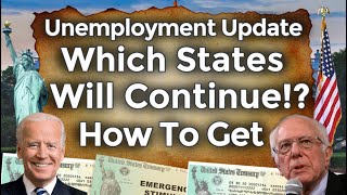 Now Continuing 7 States Unemployment After Sept 2021 Benefits Extension UPDATE FEDED EB PUA PEUC [upl. by Lulu]