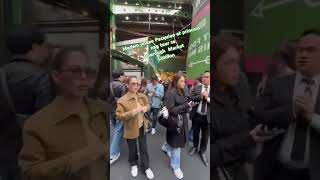 Madam jinkee Pacquiao at princess nag tour sa Bourough Market London [upl. by Gnod]