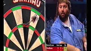 Adams vs Fordham Darts World Masters 2003 Last 16 [upl. by Ahcsatan]