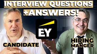 EY Interview Questions and Answers Pass In 2024 [upl. by Verdie]