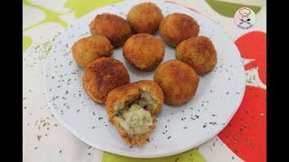 ¡¡CROQUETAS DE ARROZ Y JAMÓN [upl. by Malory]