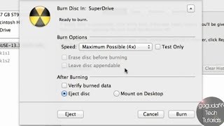 How to Burn an ISO Image on a Mac [upl. by Kallick966]