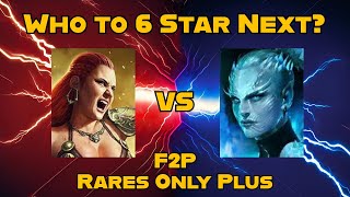 Warmaiden vs Gravechill F2P Rares Only Raid Shadow Legends [upl. by Barvick]