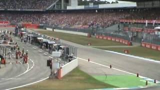 Hockenheimring 2008 Formula 1 Start [upl. by Annig]