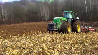 John Deere 4955  Kuhn MULTIMASTER 113 T Wiąg Orka 2014 [upl. by Annairba]