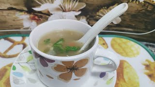 Barley Soup Veg amp Non Veg Option Weight Loss Pregnant Ladies Soup Recipe by Jaleelakamal [upl. by Jeanna]