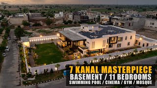 Luxury Redefined  7 Kanal Masterpiece by Best Builders amp Interiors Abdullah Garden Faisalabad [upl. by Sinylg]