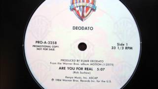 Deodato Are You For Real [upl. by Llehsim]