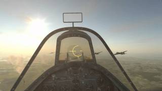 Il2 Sturmovik Cliffs of Dover Spitfire vs Condors [upl. by Elgna]